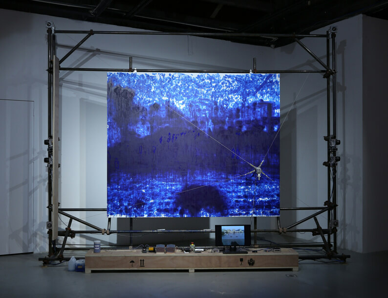 New work by Liu Xiaodong created at White Rabbit Gallery, Australia