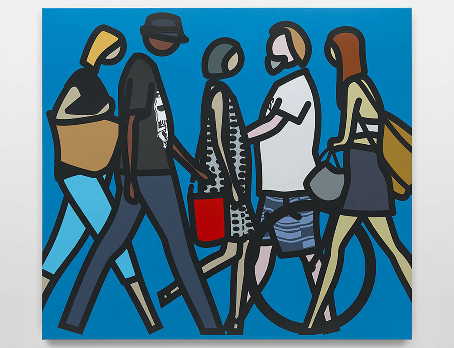 National Gallery of Victoria in Melbourne opens 'Julian Opie' exhibition