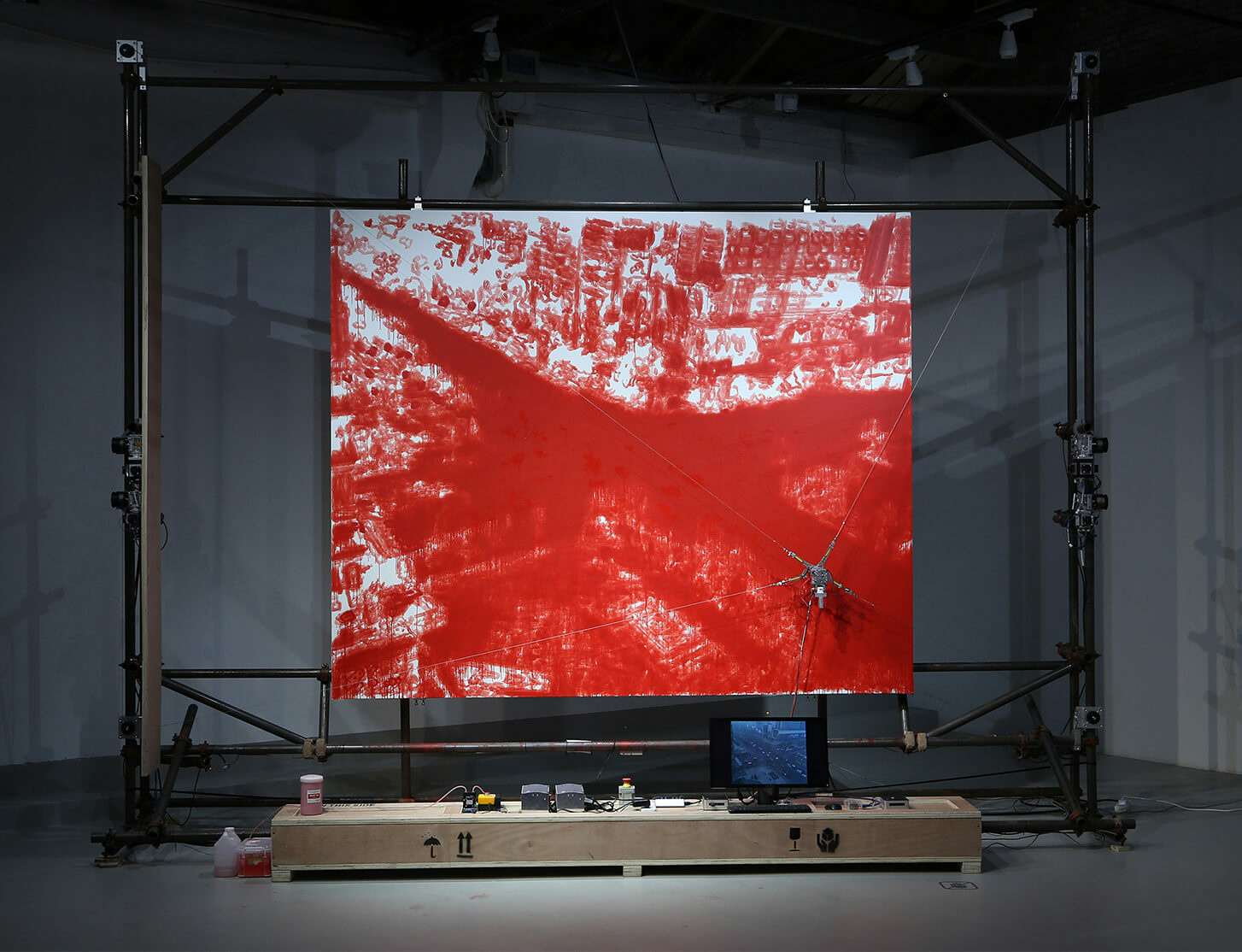 Liu Xiaodong in conversation with Zhang Ga at Lisson Gallery, London