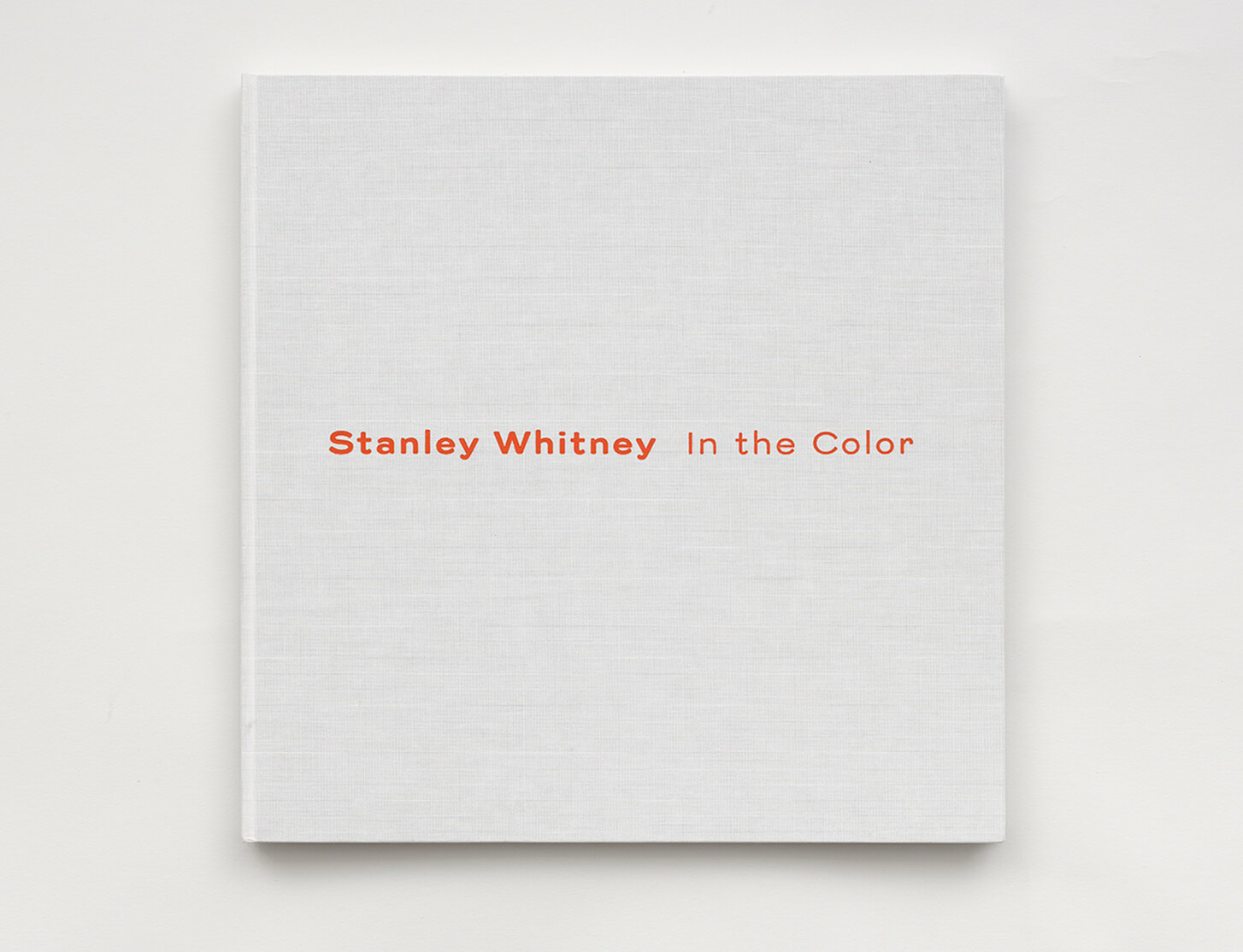 'Stanley Whitney: In The Color' publication is now available