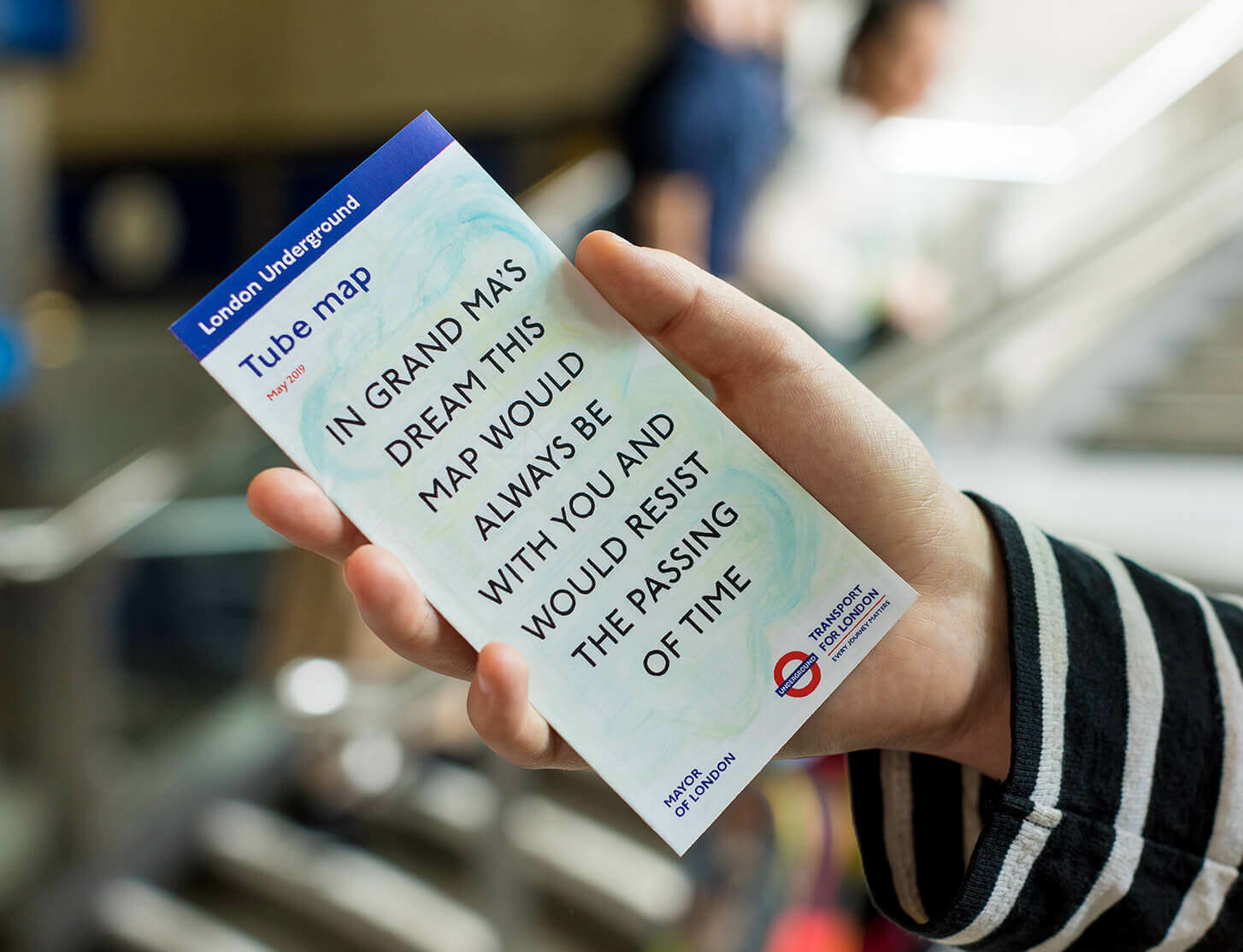 Laure Prouvost creates her first public UK commission for TfL's Art on the Underground