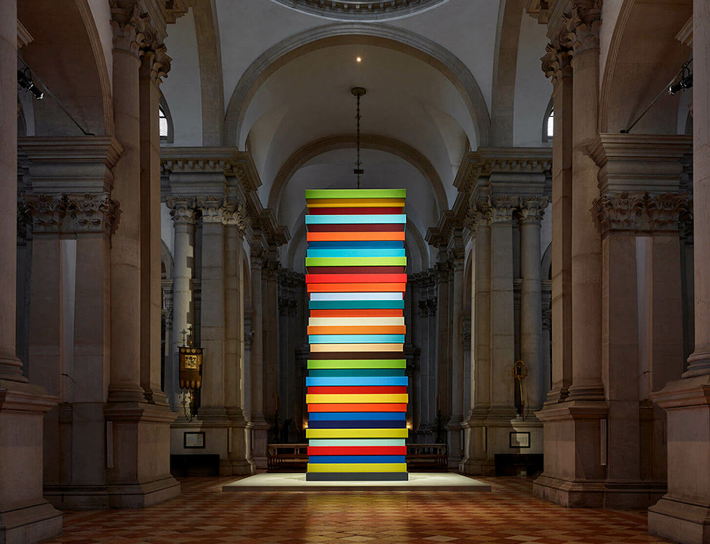Sean Scully’s exhibition ‘HUMAN’ on view at the Abbazia di San Giorgio Maggiore in Venice