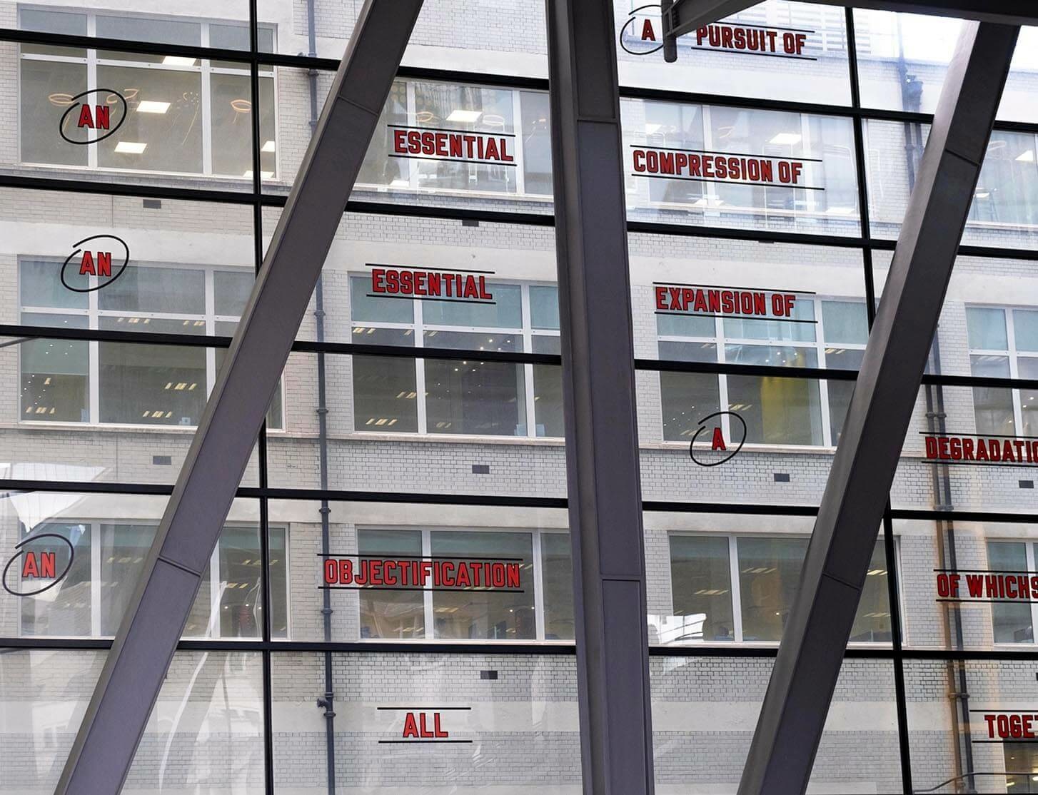 Ninth edition of Sculpture in the City includes commission by Lawrence Weiner