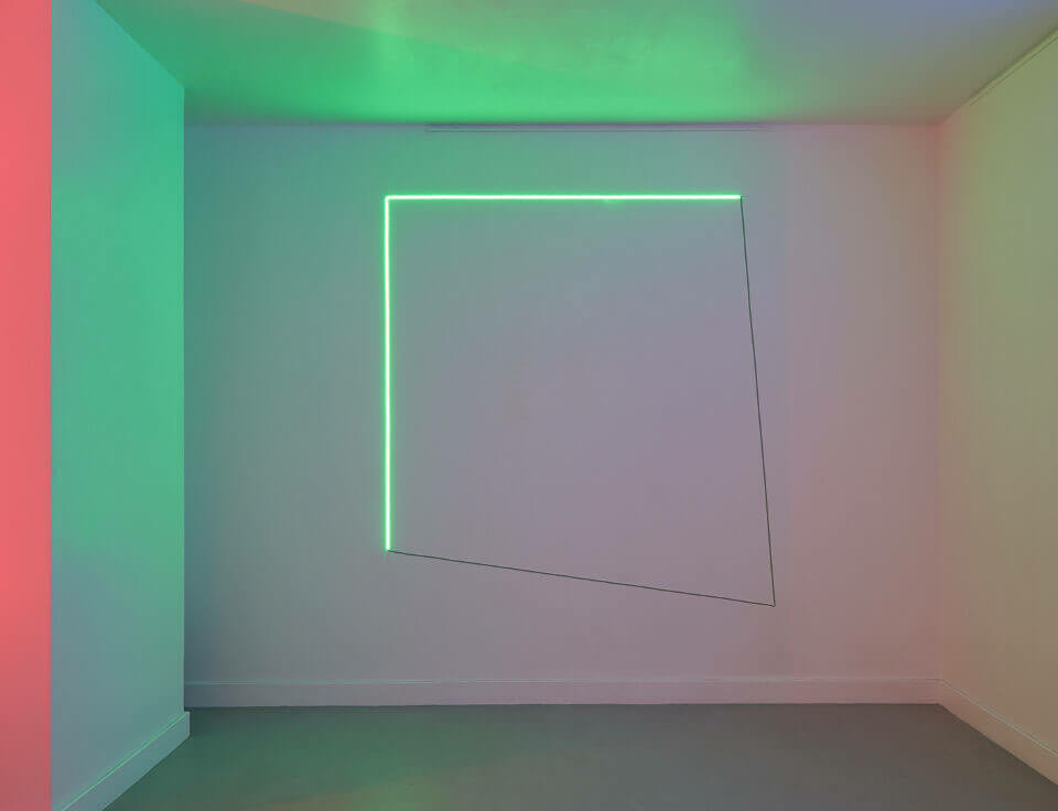 New series of 'Light Works' by Haroon Mirza on view at Amastan Paris during FIAC