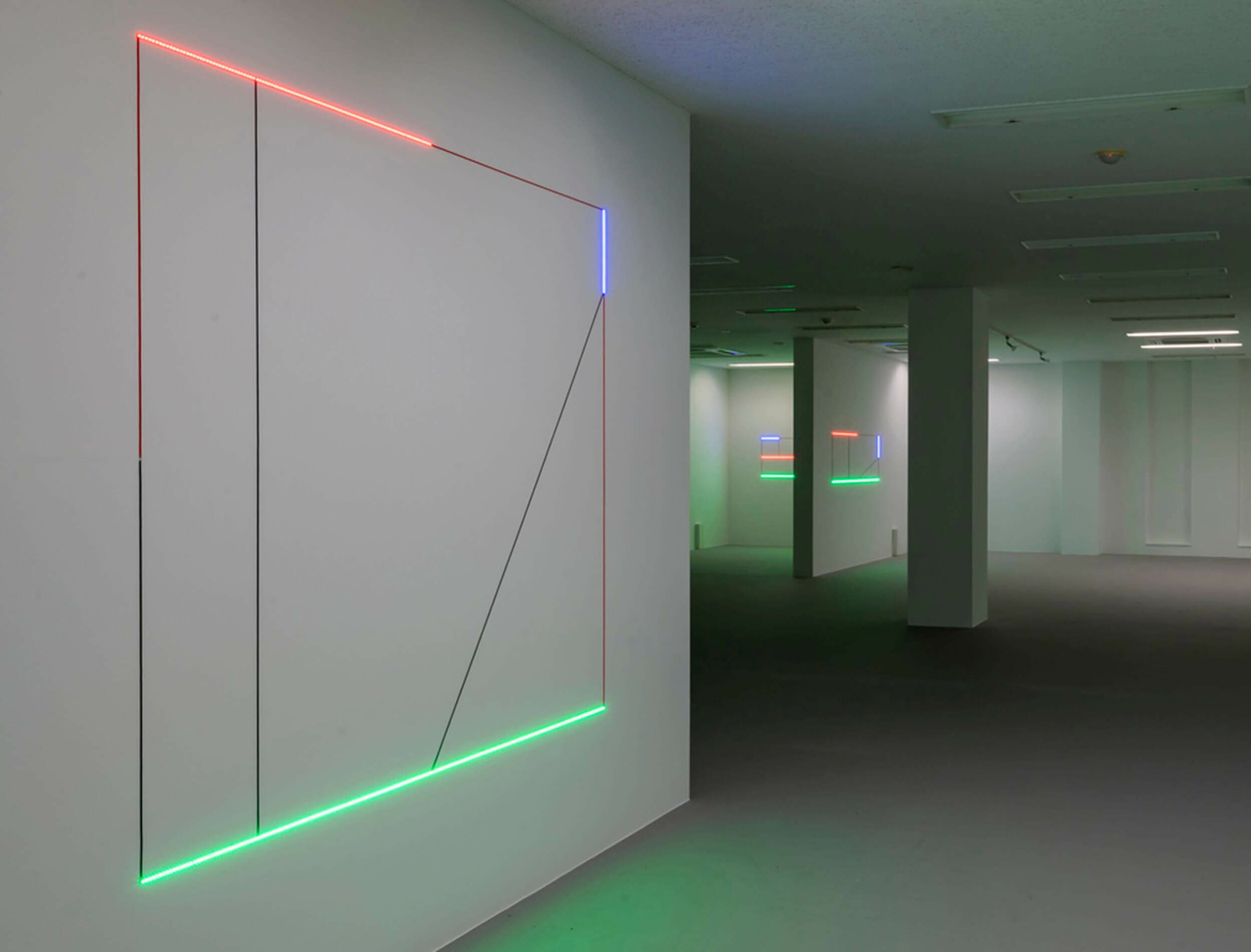 Final week of Haroon Mirza at CCA Kitakyushu, Japan