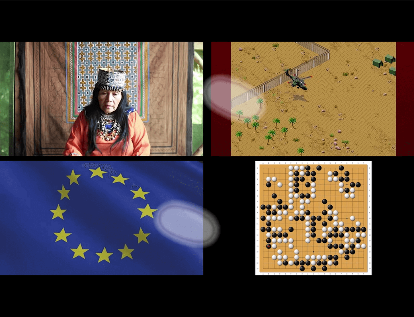 Haroon Mirza's '/\/\/\/\ /\/\/\/\' screening via FACT Magazine