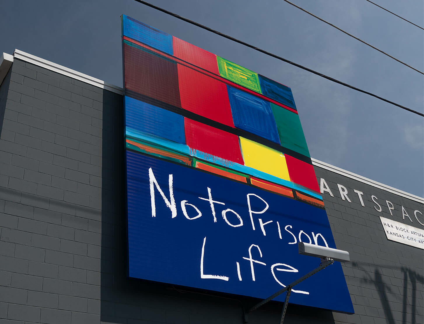 Kansas City Art Institute features Stanley Whitney's 'No to Prison Life'