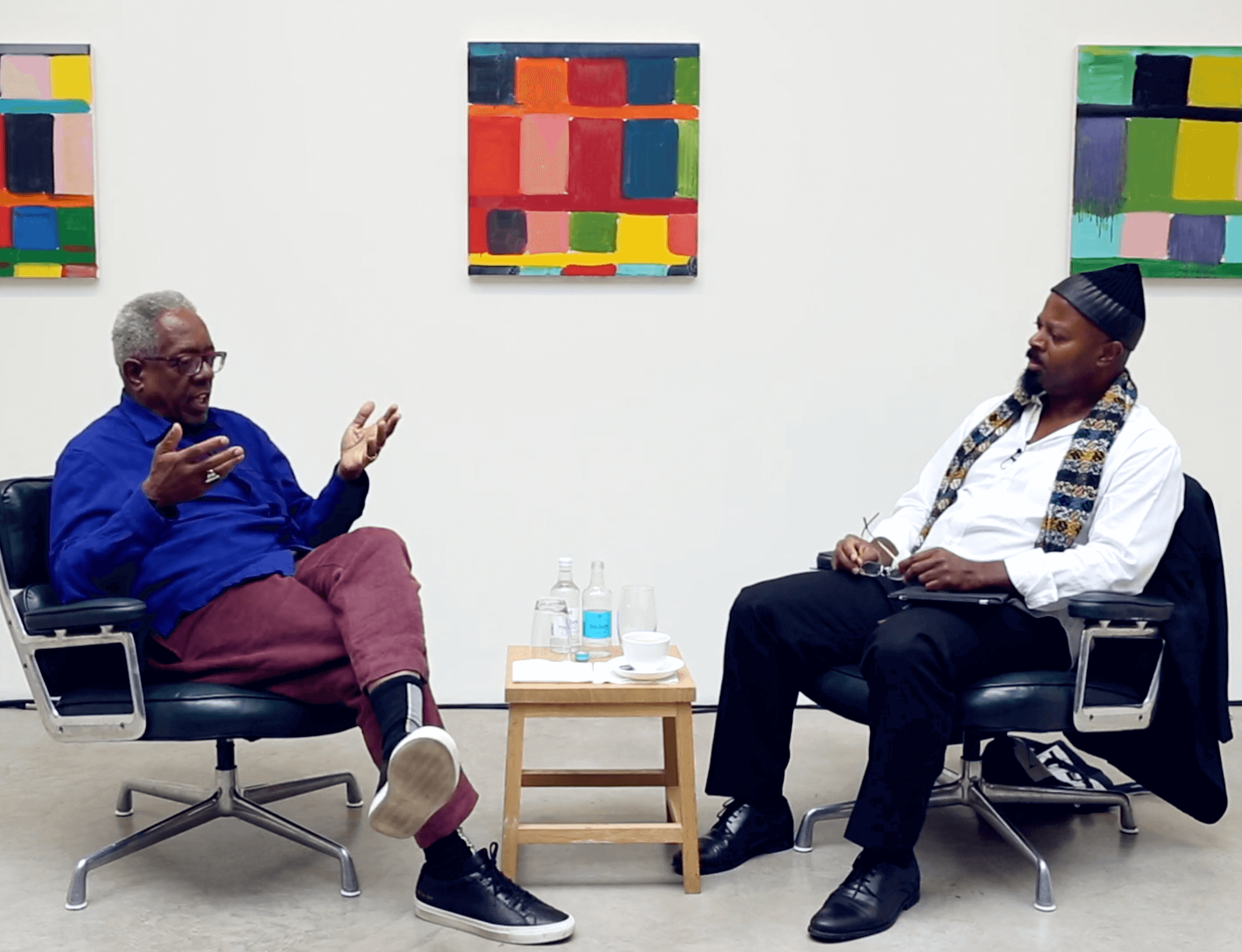 Now screening: Stanley Whitney in conversation with Ben Okri