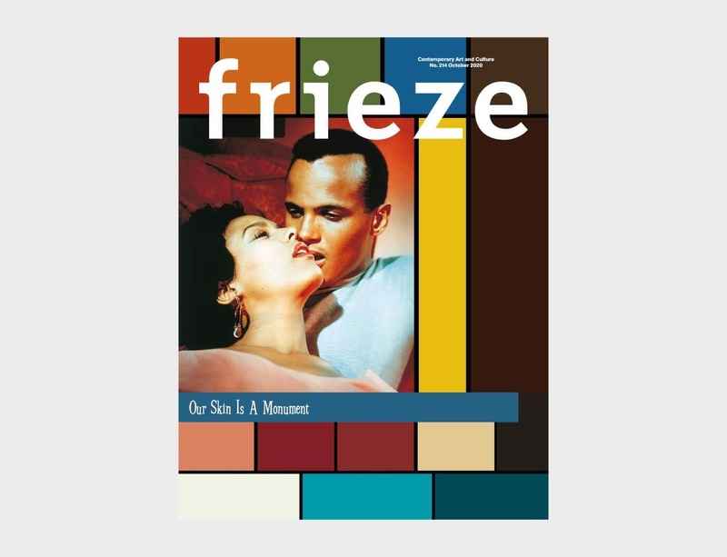 Frieze magazine's October 2020 issue features cover by and interview with John Akomfrah