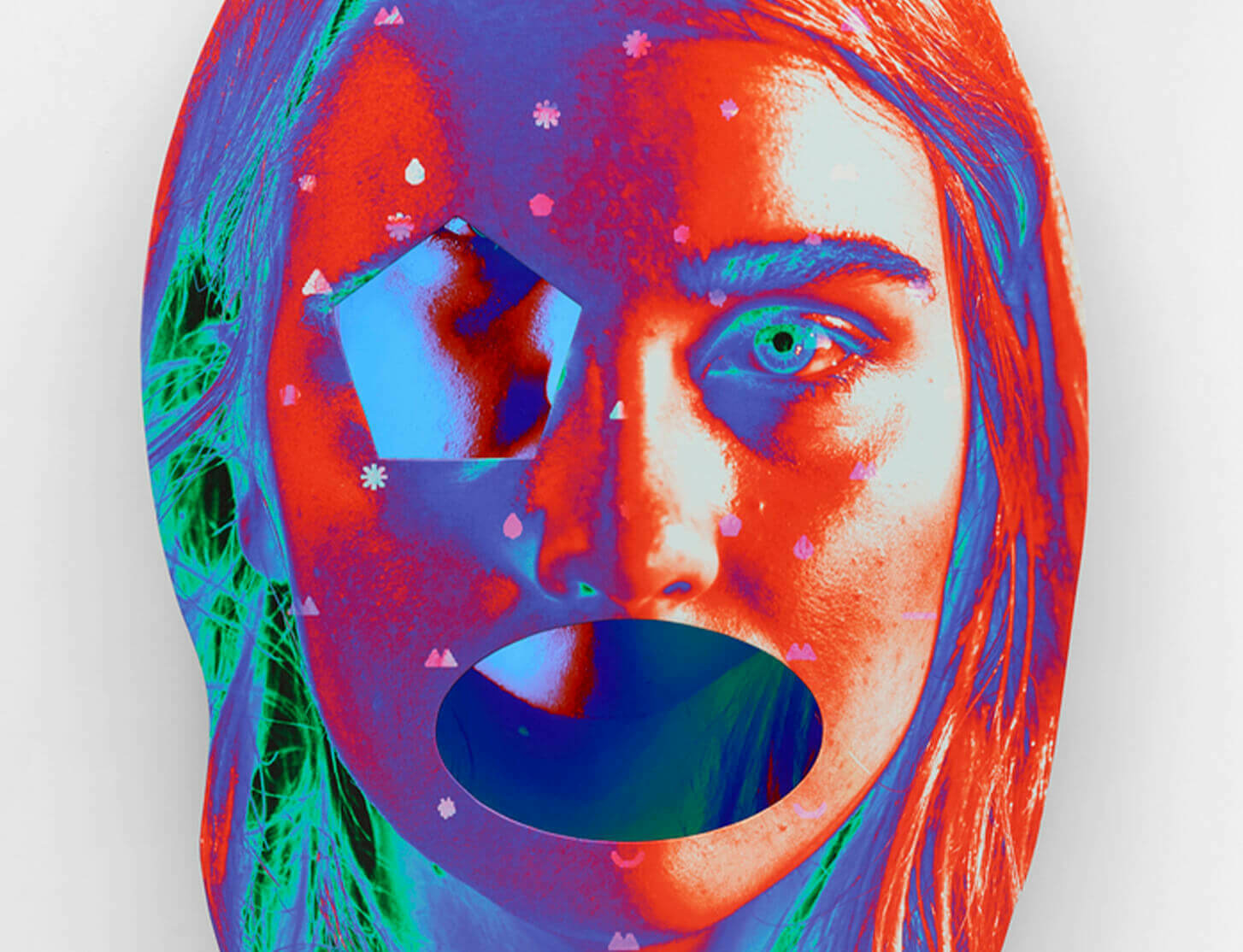 Tony Oursler at Lisson Gallery in East Hampton