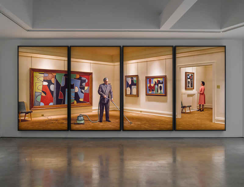 Rodney Graham's solo exhibition 'Artists and Models' at Serlachius Museums, Finland