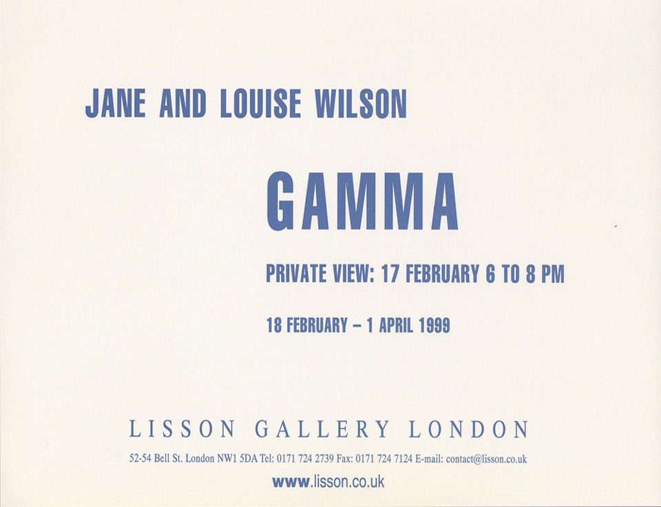Jane & Louise Wilson