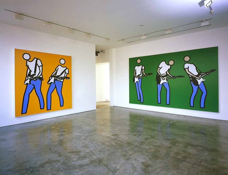 Julian Opie: Sara, Bryan and Monique